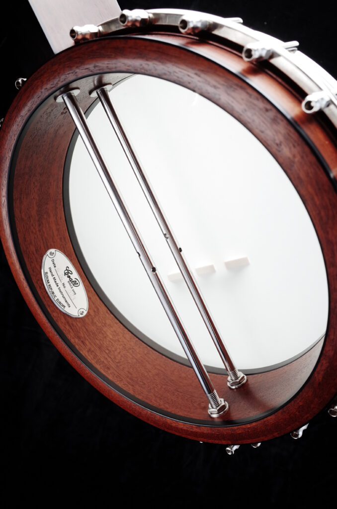 Custom Banjo Openback - Cloverstar / open back banjo handcrafted for old time music and clawhammer style / Coall Instruments