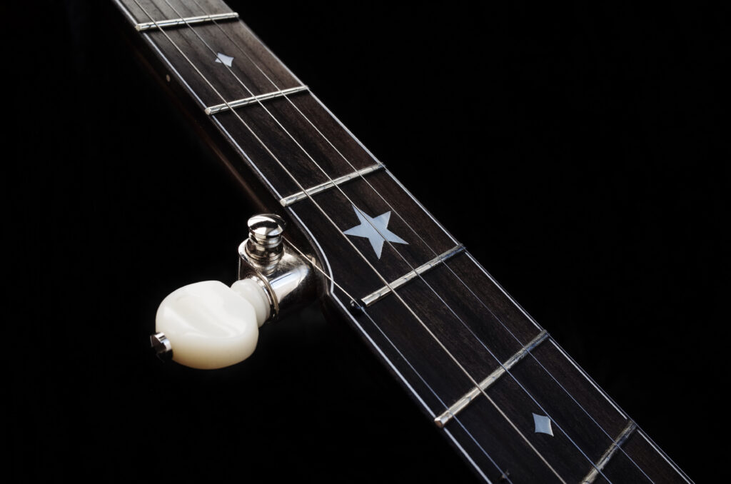 Custom Banjo Openback - Cloverstar / open back banjo handcrafted for old time music and clawhammer style / Coall Instruments