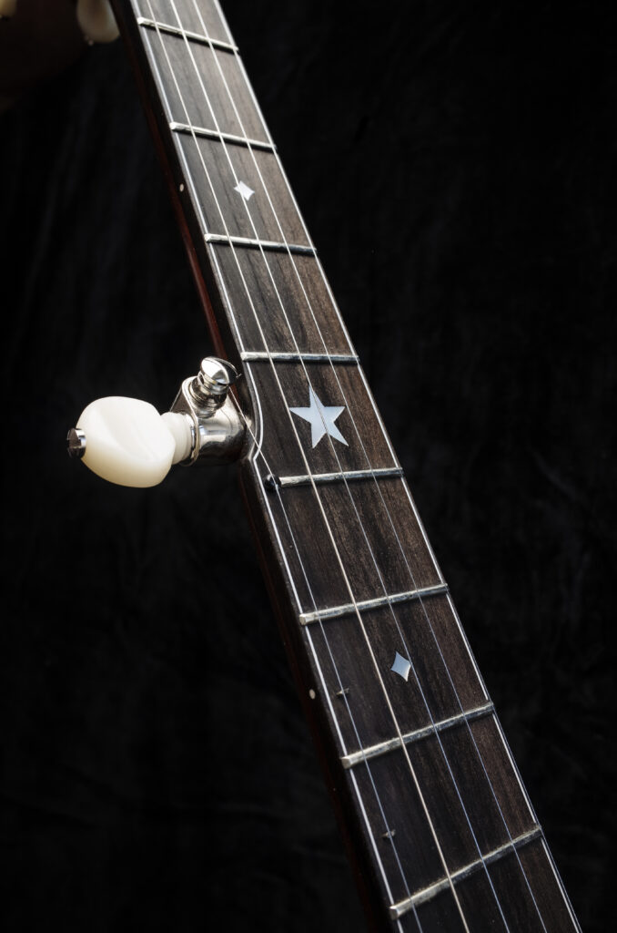 Custom Banjo Openback - Cloverstar / open back banjo handcrafted for old time music and clawhammer style / Coall Instruments