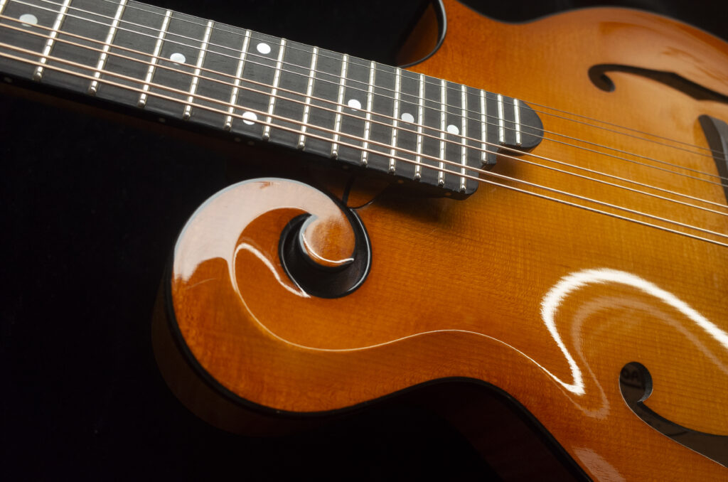Custom Mandolin F5 / handmade mandolin style F with strong projection and bluegrass character / Coall Instruments