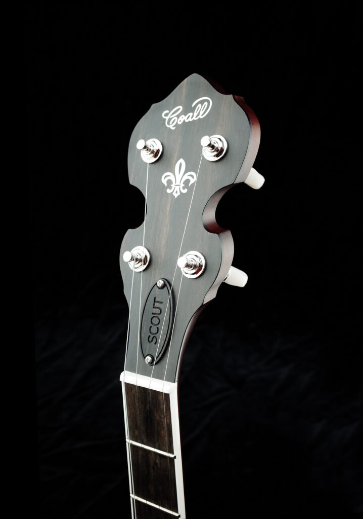 Custom Banjo Scout / handmade Scout banjo designed for comfort, portability and balanced tone / Coall Instruments