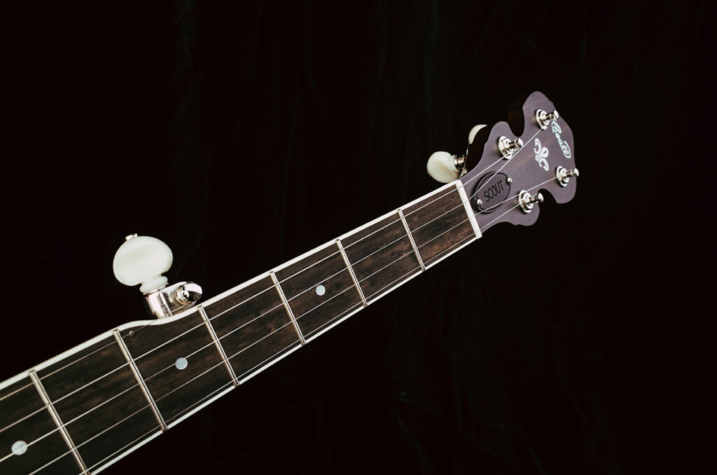 Custom Banjo Scout / handmade Scout banjo designed for comfort, portability and balanced tone / Coall Instruments