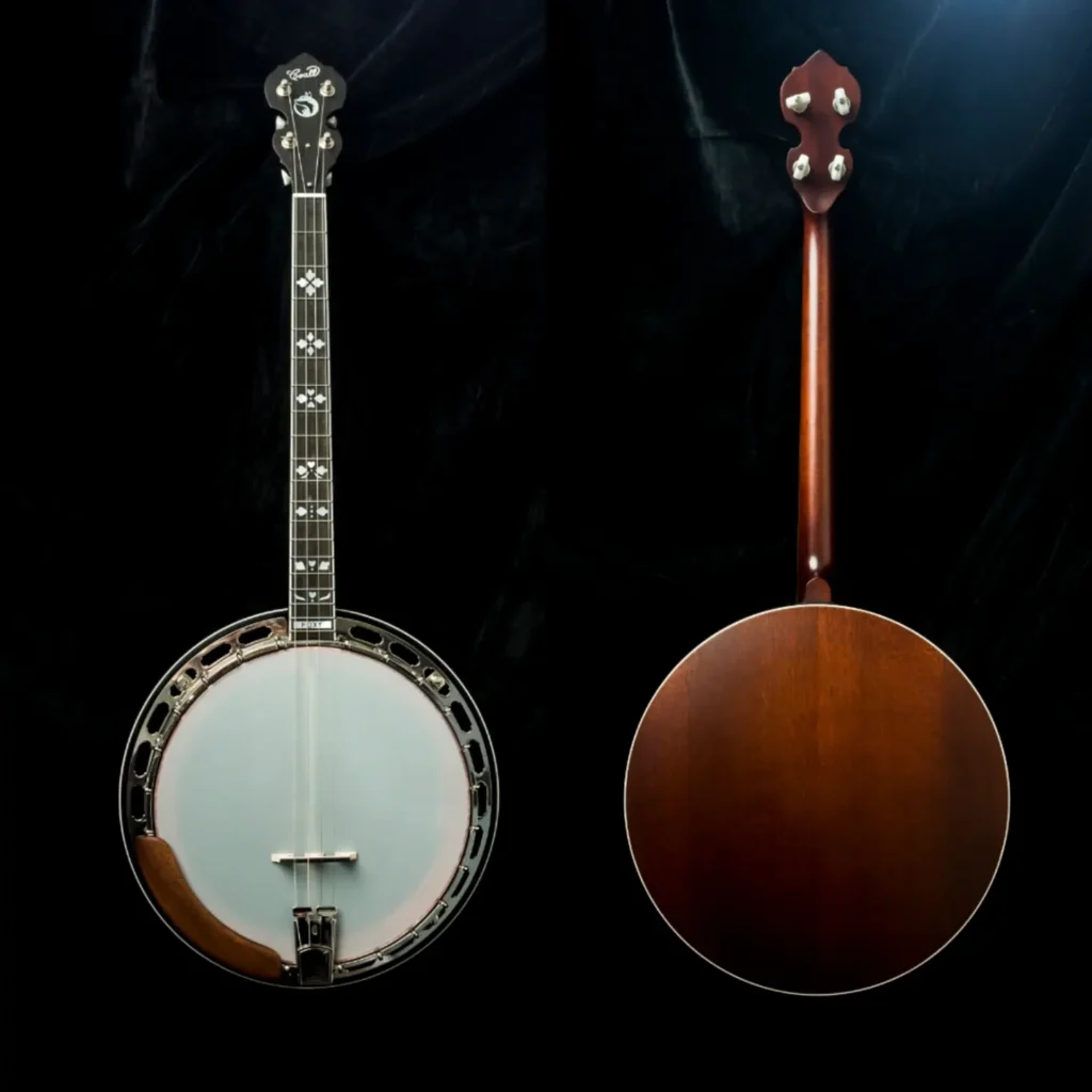 Custom Banjo Tenor Irish / handcrafted four string tenor banjo for traditional and acoustic ensembles / Coall Instruments