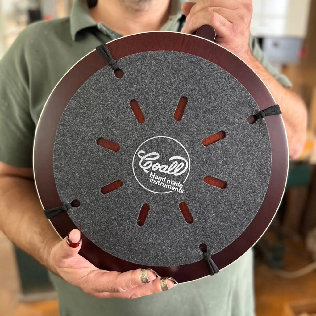 Belly Banjo Resonator Protector / custom handmade banjos, mandolins and accessories handcrafted by European luthier / Coall Instruments
