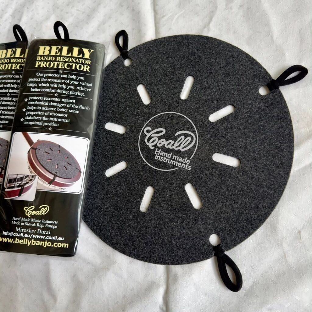 Belly Banjo Resonator Protector / custom handmade banjos, mandolins and accessories handcrafted by European luthier / Coall Instruments