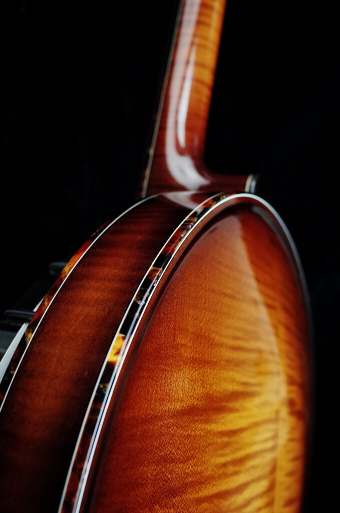 Custom Banjo Cardus / handmade banjo with distinctive look and refined construction by European luthier / Coall Instruments