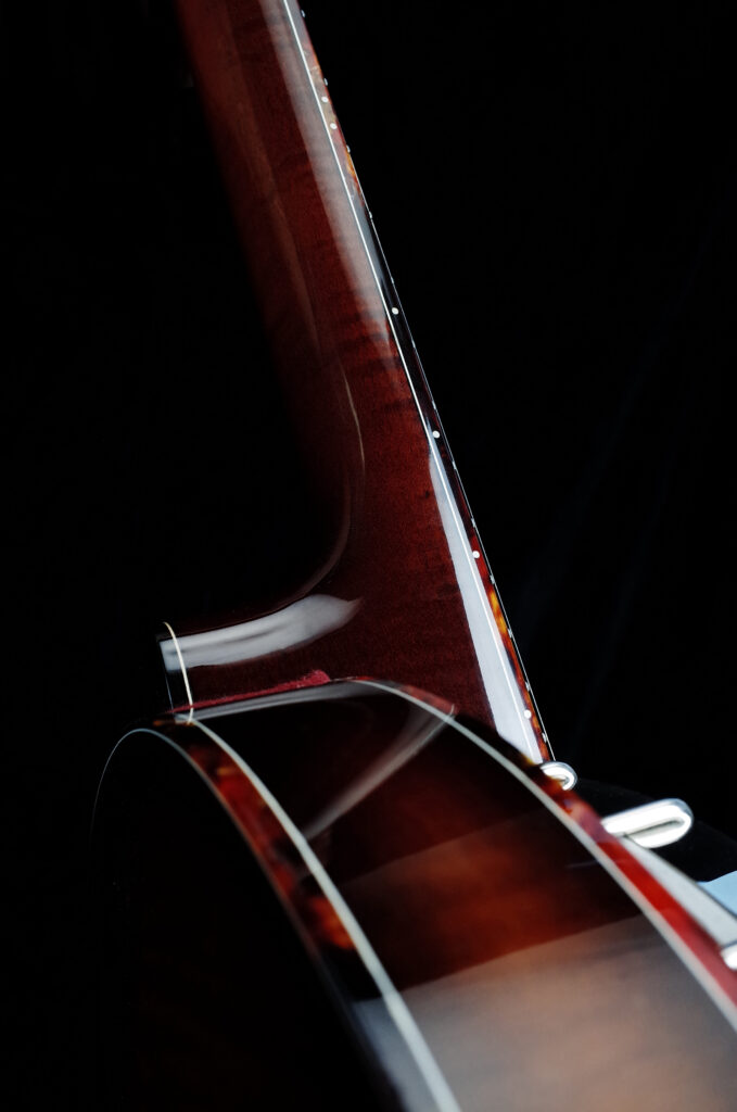 Custom Banjo Cardus / handmade built banjo with balanced tone and unique visual identity / Coall Instruments