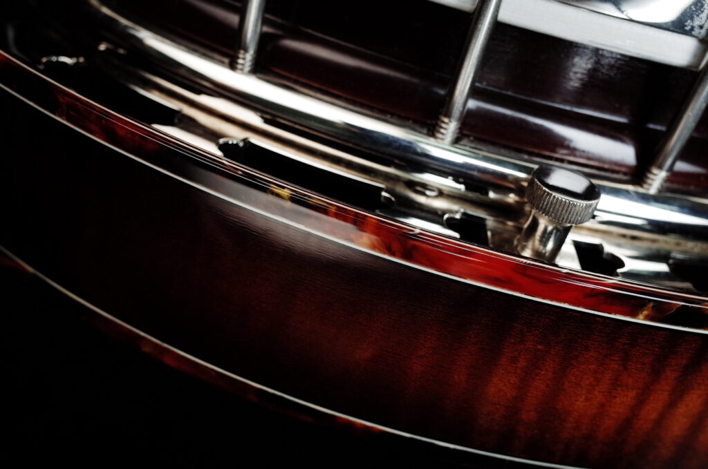 Custom Banjo Cardus / handmade banjo with distinctive look and refined construction by European luthier / Coall Instruments
